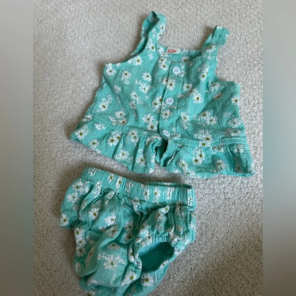 Lemon Print Dress + FREE Floral Set